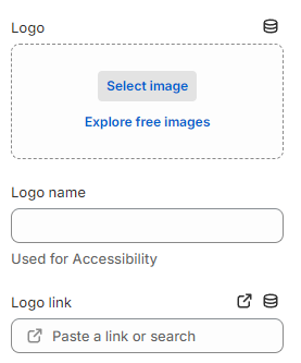brands logos block
